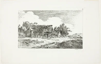 Landskab, fra Deuxieme Cahier de Paysage