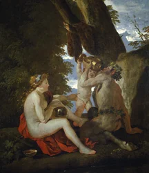 Bacchic scene, 1626-1628