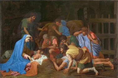 Tilbedelse af hyrderne. Omkring 1653