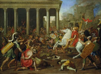 The Destruction of the Temples in Jerusalem af Titus, c.1638/39