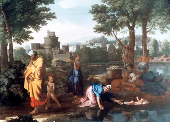 Udstillingen af Moses, 1654