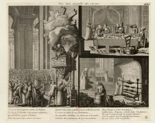 Munkenes meget troværdige liv, ca. 1789.