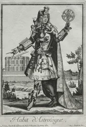 Fantasifulde kostumer: Astrologens kostume, ca. 1690.