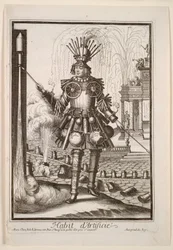 Fantasifulde kostumer: Fyrværkerimagerens kostume, ca. 1690.