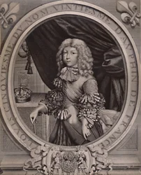 Louis af Frankrig, Grand Dauphin, som barn i det 17. århundrede 1894