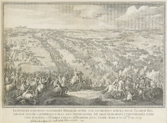 Slaget ved Poltava den 27. juni 1709