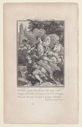Canto 42, værelse 64, fra Orlando Furioso, 1774., 1774.