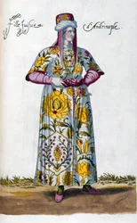 Tyrkisk jødisk kvinde (illustration)