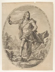 Samson fra Helte og heltinder i Det Gamle Testamente, ca. 1597., ca. 1597.