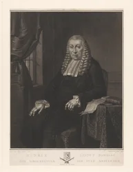 Portræt af Hendrik Danielsz. Hooft, borgmester i Amsterdam