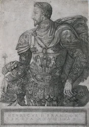 Henri II, konge af Frankrig, i en alder af 28, 1547.