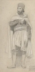 En tyrkisk kriger, 1843.