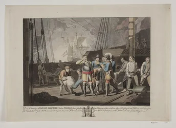 Christian IV i søslaget ved Femern, 1644