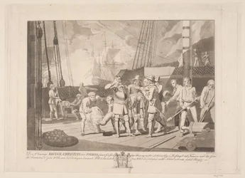 Christian IV i søslaget ved Femern, 1644