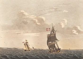 En galease sidevind, og en brig for vinden