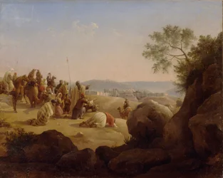 Pilgrimme før Jerusalem, 1831