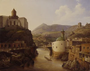 Udsigt over Tiflis, 1839