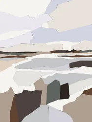 Afdæmpet geometrisk landskab