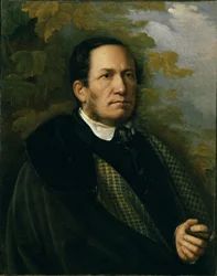Portræt af Valeryan Zhadovsky, 1843