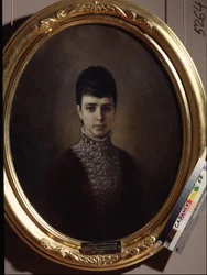 Portræt af kejserinde Maria Fyodorovna, prinsesse Dagmar af Danmark 1847-1928
