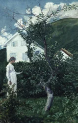 Sidste sommerdage, ca. 1911 (olie på lærred)