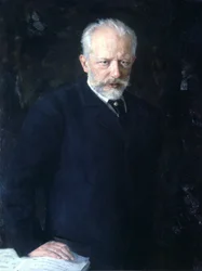 Tchaikovsky, maleri af Kulnetsov