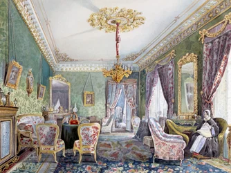 Hjeminteriør i Skt. Petersborg