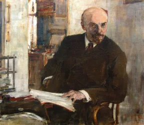 Portræt af W. I. Lenin