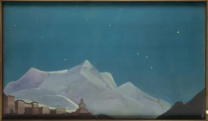 Hemis, kloster / maleri af N.K. Roerich