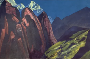 N. K. Roerich, Mesterens skygge