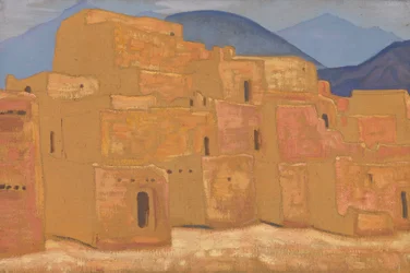 Taos Pueblo, New Mexico, ca 1921