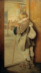 Ved skoledøren