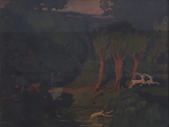 Pan og Nymfe Syrinx