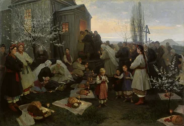 Påskemesse i Ukraine