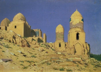 Hazrat Sheikh-i-Zindah Mausoleun i Samarkand, 1869-70
