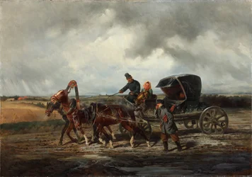 På vej til tandtrækkeren, 1873