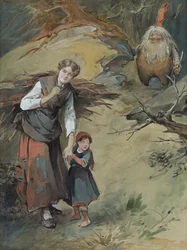 Pigebarn og alf