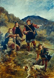 Olav Kyrre peger på byen Bergen