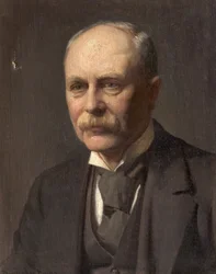 W H. Hurcomb (olie på lærred)