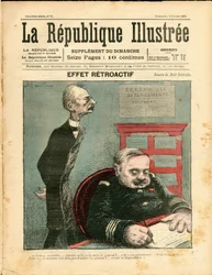 Cover af ""Republique illustree""