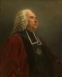 Portræt af forfatteren Louis-Sébastien Mercier 1740-1814, ca. 1763.