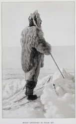 Roald Amundsen i polardragt, fra 