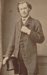 Portræt af komponisten Charles Lenepveu 1840-1910, 1870.