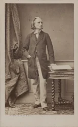 Portræt af komponisten Franz Liszt 1811-1886, ca. 1870.