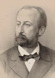 Portræt af komponisten Camille Saint-Saëns 1835-1921, 1879.