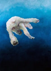 Ursus maritimus 1, 2010 (akryl på linned)