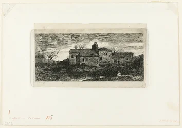 Kapel og pilgrimshospice i Harambeltz (Basses-Pyrénées)