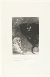Fra sfinx til de chimaera Sfinksen: ... mit blik, som intet kan afvige, forbliver spændt gennem tingene i en utilgængelig horisont, Kimæren: Mig, jeg er let og glad! Temptation of Saint Anthony (2) (serietitel) Søgning van de heilig