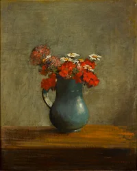 Blomster i en vase