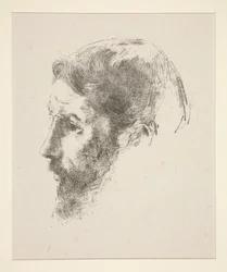 Portræt af Pierre Bonnard